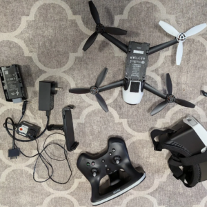 Parrot Bebop 2 drone with skycontroller, VR headset, drone with Backpack