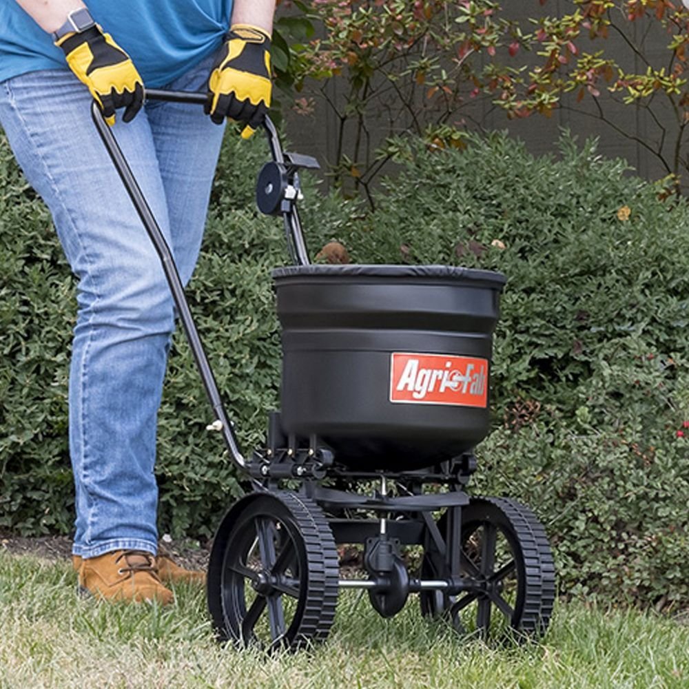 Alternative view of Agri-Fab 45-0566 22kg Deluxe Push Broadcast Spreader