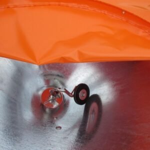 Alternative view of SCH GAM73GALV 73 Litre Galvanised Towed Salt Spreader