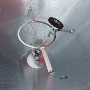 Alternative view of SCH GAM310 310 Litre Galvanised Towed Salt Spreader with Lights