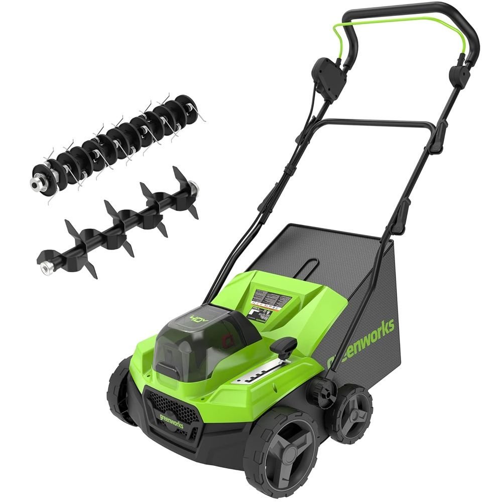 GreenWorks GD40SC38 G-MAX DigiPro 40V Cordless Lawn Scarifier & Dethatcher (Bare Tool)