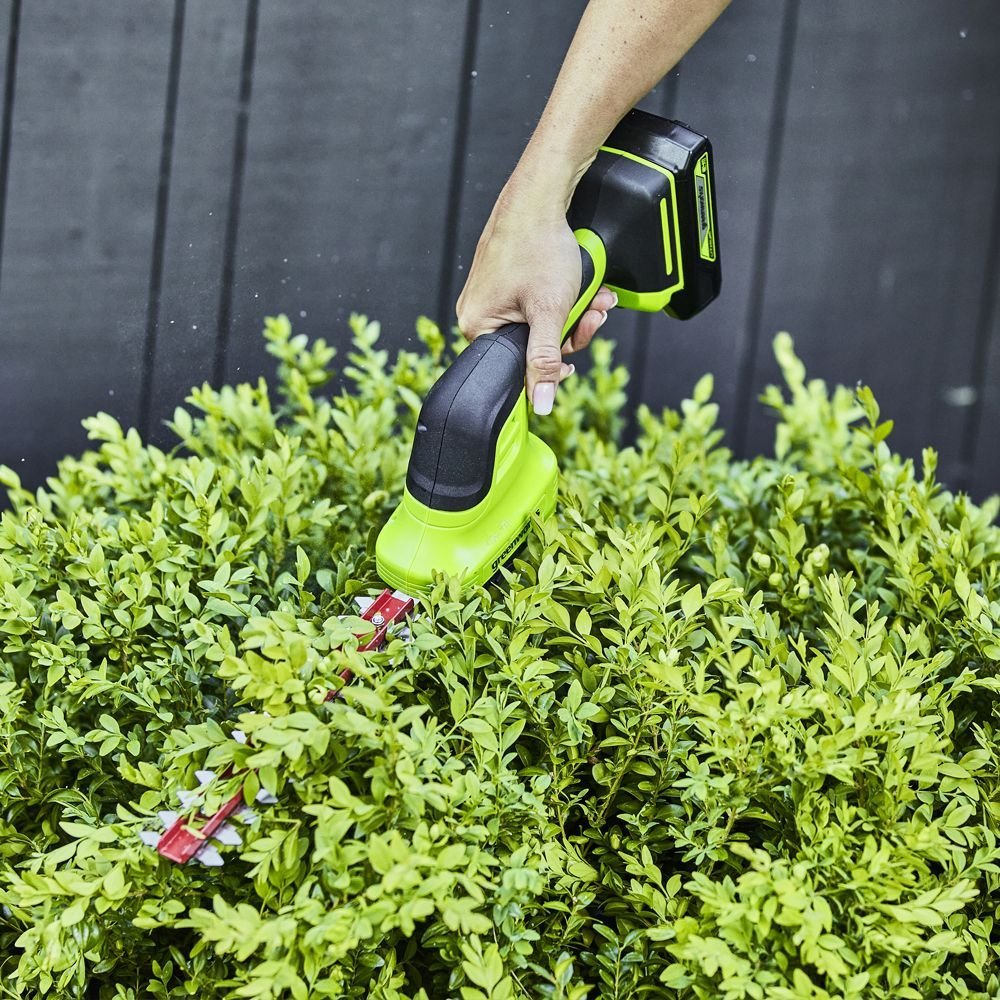 Alternative view of GreenWorks G24SHT 2-in-1 24V Cordless Grass Shrub Shear (Bare Tool)