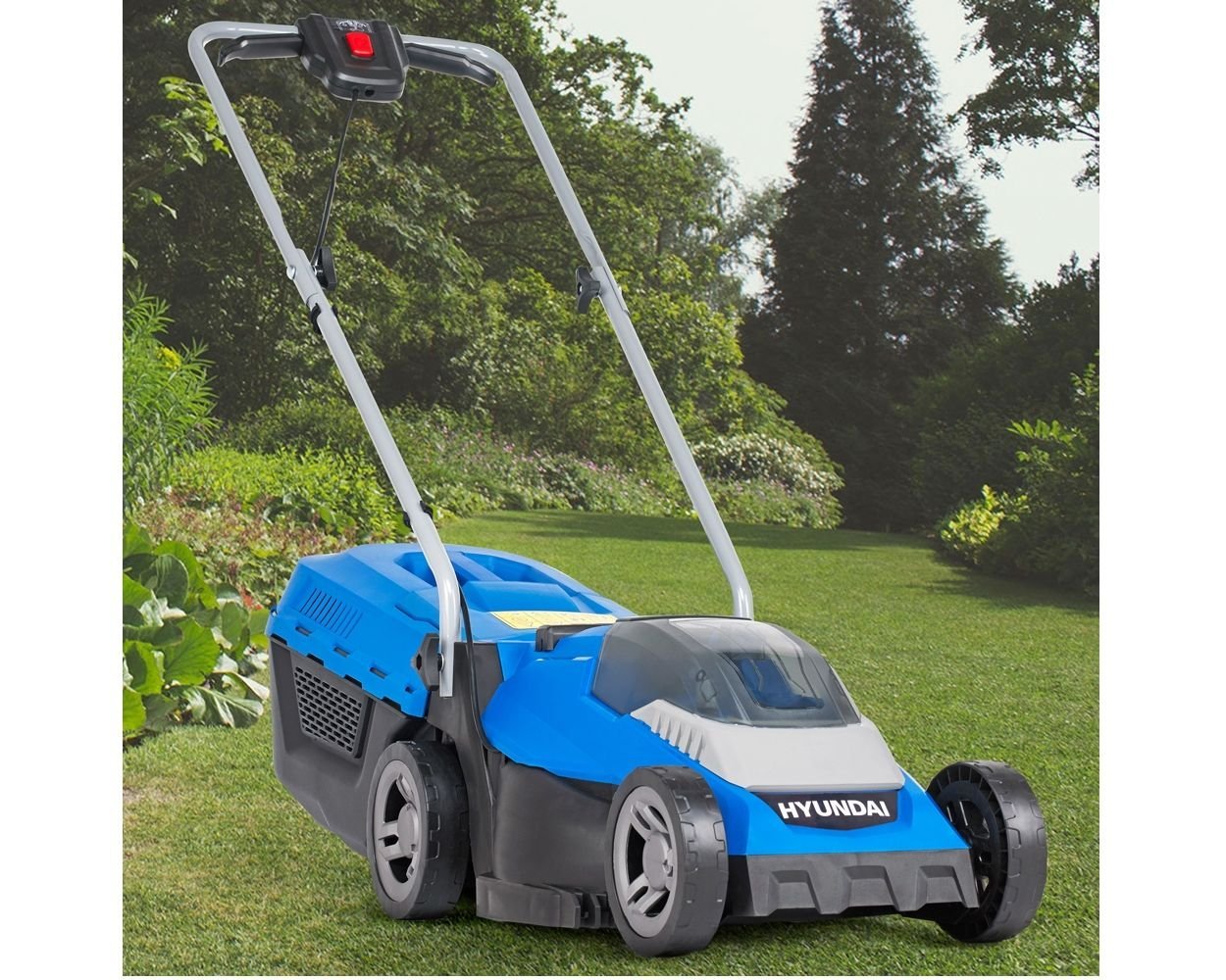 Hyundai HYM40Li330P 40V Push Cordless Lawn Mower with Rear Roller (with 2.5Ah Battery & Charger - Image 4