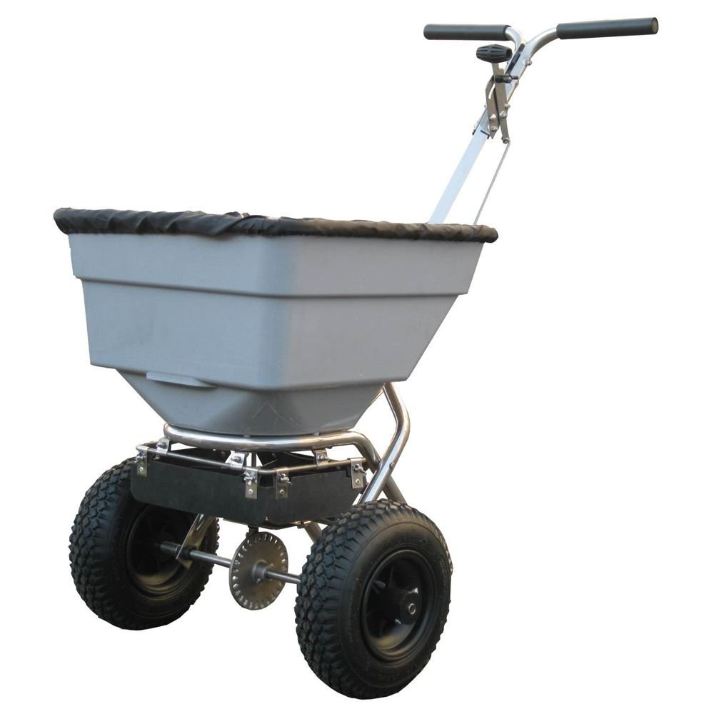 The Handy THSS100 45.5kg Push Salt Spreader